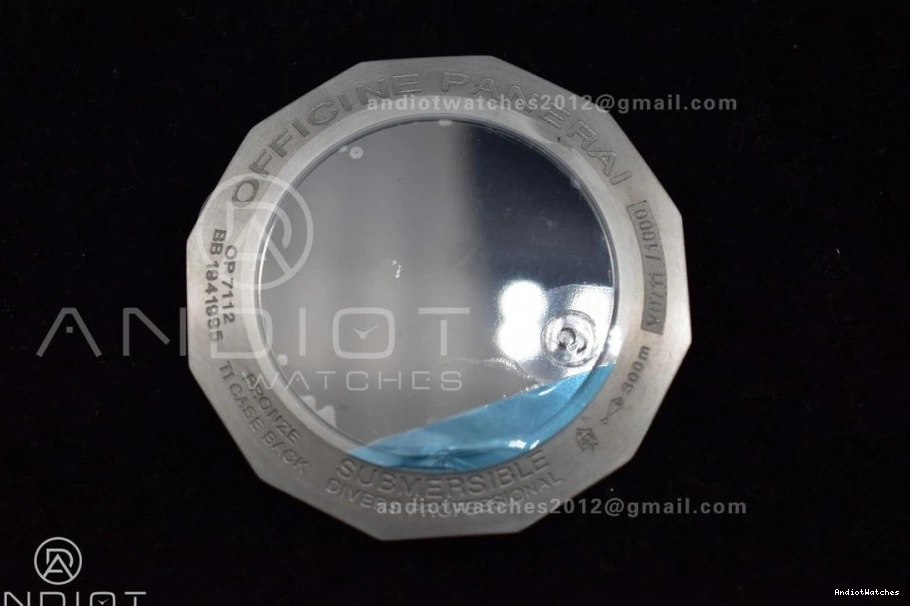 on Calfskin Edition Clone Brown PAM968 SunProtective Best Strap 1:1 Bronzo Brown VSF Dial Bezel and Ceramic 995 P.9010 V 0219